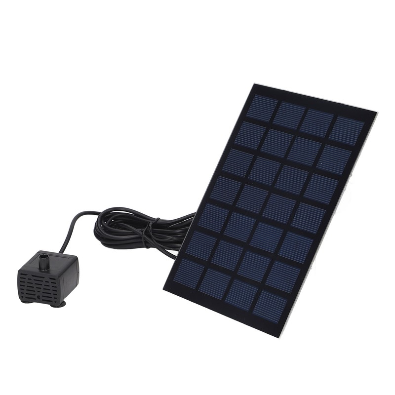 Solar Fountain Pump Direct Drive 6 Nozzles Low Power Consumption