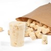 Tuuters 25 x Corks for Closing, Natural Cork, Pointed Cork