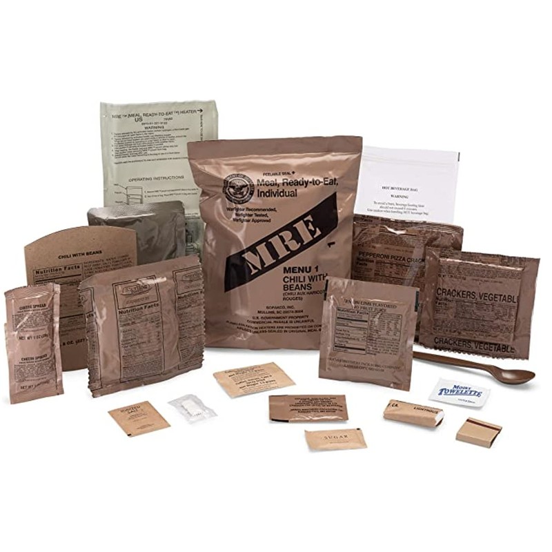 Ameriqual 24ct US Military Surplus MRE Meals Ready to Eat
