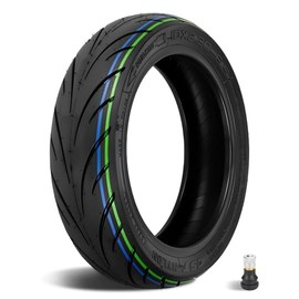 GYL 10x2.30-6.5" Vacuum Tubeless Tire for NIU KQi2 Pro Electric Scooter,10 Inch Replacement Front/Rear Tire, Non-Slip, Explosion Proof, Durable