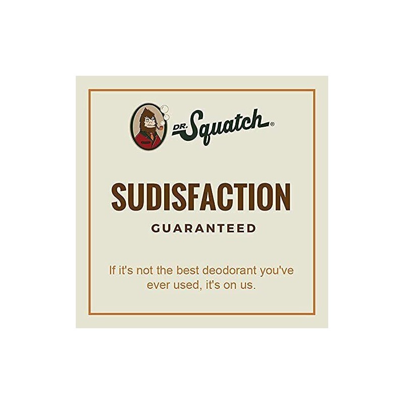 DR. Squatch Natural Deodorant and Soap Combo for Men Cold