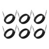 Cable Para Guitarra Plug 6.35mm Markimton 5 Metros 6 Pzas