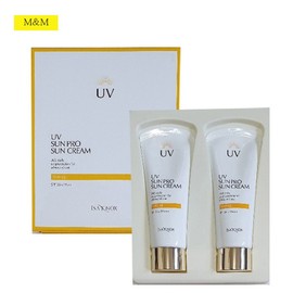 Isa Knox UV Sun Pro Sun Cream 365 Daily SPF50+ PA+++ Sunblock/Sun Cream/Sun Lotion, 70ml, 2 pieces / 이자녹스 유브이 선프로 선크림 365 데일리 SPF50+ PA+++ 선블록/선크림/선로션, 70ml, 2개