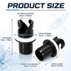 2 Pcs Paddle Board Pump Adapters with Air Valve Connector