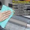 Royleath Refrigerator Door Handle Covers, 6PCS, Leather Kitchen Appliance Handle
