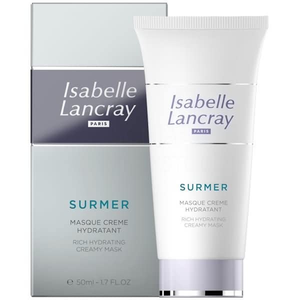 IsabelleLancray Gesichtsmaske mit Pflanzenextrakt "Surmer Masque" I Reichhaltige Creme-Maske für trockene Haut I reduziert Falten spendet Feuchtigkeit