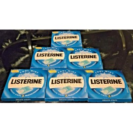 LISTERINE Vintage Listerine PocketPaks Cool Mint 24ct Strips Sealed 2000s Pack – Rare
