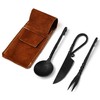 Medieval Cutlery Set, Hand-Forged Medieval Cutlery MAQ2082