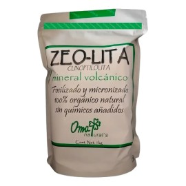 Zeolita Clinoptilolita Orgánica Micronizada 1kg Talco Para Consumo Humano