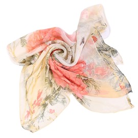 FAIRYGATE Schal Damen Beige Halstücher für Damen Schal Damen Chiffon Halstücher Damen Tuch Kopftuch Halstuch Schal Damen Schal Tücher Damen Stola A5021