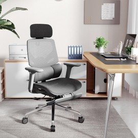 Minicoco Office Chair Back Head Chair Covers, Adjustable Stretchable Head Support Cushion with Elastic Band, Washable & Reusable Slipcover, Anti-Scratch Protector Fits Most Backrests (Black, 28x18cm)