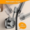Shower Head Holder Wall Mounted, 360° Adjustable Handheld Shower Head
