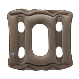 ideamall Air Cushion, Air Cushion, Portable, Breathable, Portable (Brown)