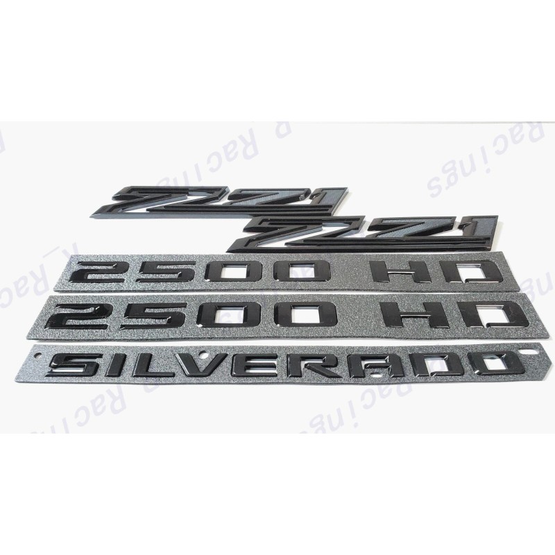 GM Auto Gloss Black Door 2500HD Fender Z71 Rear Silverado