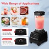 YINZINR 2.0 Ltr Black Food Blender Mixer, Multiple Speeds, Easy