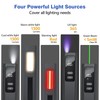SSPONT EDC Flashlight 4 in1 Magnetic Flashlight High Lumens Work