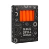 Spirit of Equinox Magic Spell Candles-Confidence-Pack of 12, Orange, 10.3