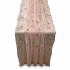 Boho Sheer Table Runner , Pink Tulle Table Runner with