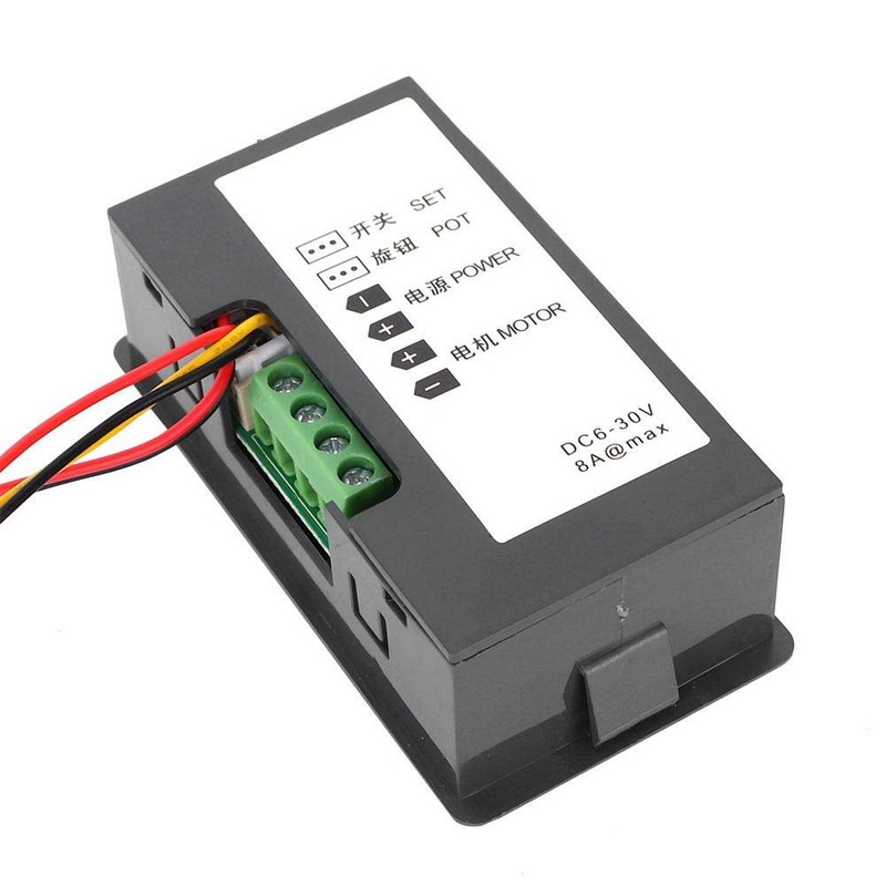 Motor Speed Controller, CCM5D PWM Stepless Speed Control Switch 6V