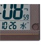 Seiko Clock Table Clock, Wall Clock, Digital Radio, Dark Brown