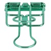 19mm 80pcs Binder Clips Strong Clamping Force Metal Hollow Tail