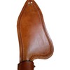 Western Horse Saddle Replacement Fender Smooth Leather Finish Brown BLEVIN