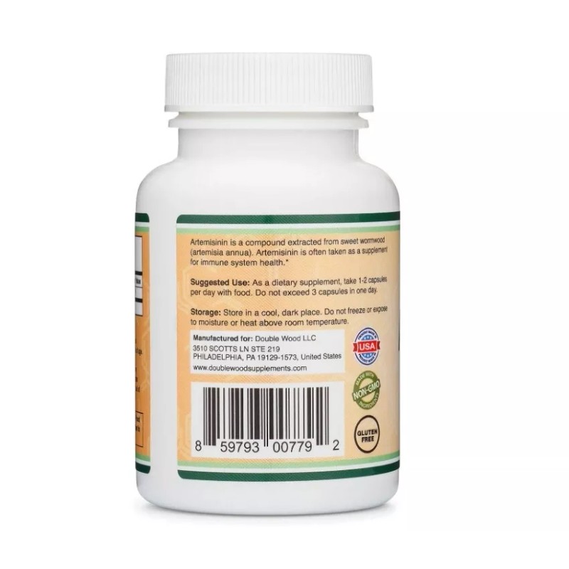 Doctor's Best Doublewood, Artemisinin, 100 mg (200 mg per serving),