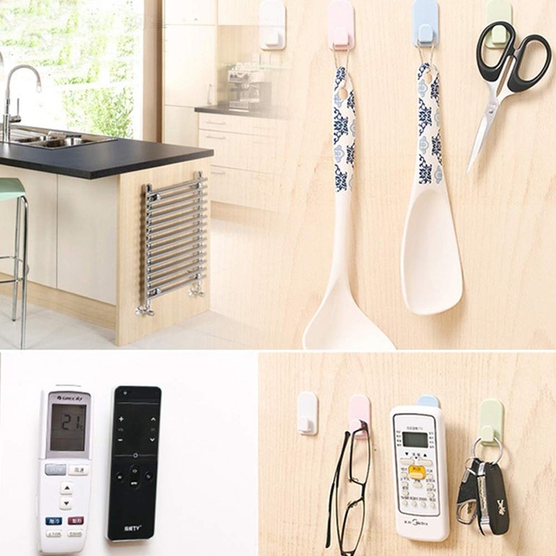 Fdit 2 Set TV Remote Control Air Conditioning Hook Sticky