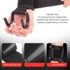 2pcs Weight Lifting Hook Heavy Duty Wrist Wraps Power Weight