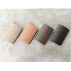 FUJISKY Business Card Holder, Cowhide Leather, For Graduates And Veterans,