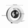 Floating Globe Magnetic Levitation Rotating World Map Globe with LED