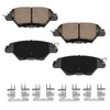 XTHZLP HZ1934 Rear Ceramic Brake Pads Compatible with 2016-2023 Mazda