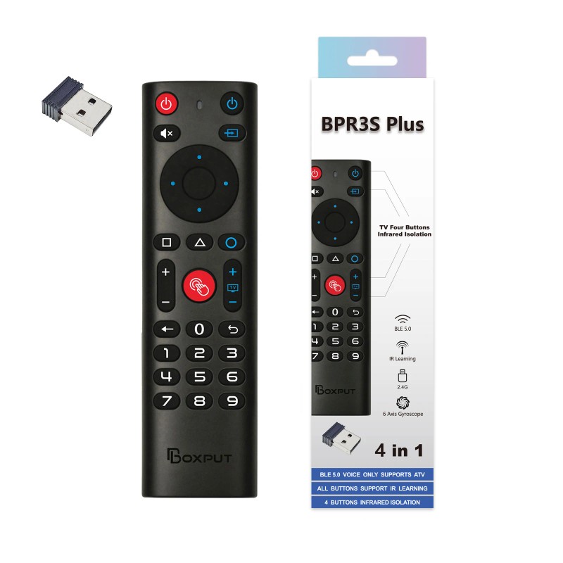 2026 BOXPUT BPR3S Plus Remote Control with Voice Control 2.4G
