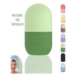 Hielo Masaje Cara Facial Cuidado Anti Acné + Rodillo Silicón Normal A Grasa Día/noche