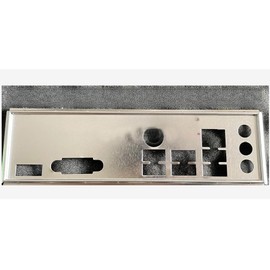 SONXIAVIVO I/O IO Shield Motherboard Backplate Chassis Blank Replacement for MSI B560M-A PRO B560M PRO-E Motherboard Rear Baffle