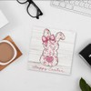 Happy Easter Decor Red Floral Chinoiserie Bunny Decorations for Home