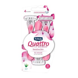 Schick Buy Schick Quattro For Women Disposable Razor 3 Pack Online