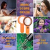 AIXPI Magnifying Glass with Light, 30X Handheld Large Magnifying Glass
