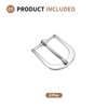 SUIKIHUM 6 Pack Metal Roller Buckles, 1" Adjustable Roller Buckle