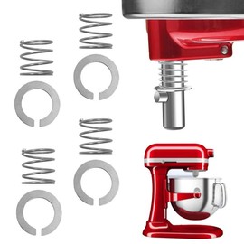Stainless Steel Spring & Gasket Set for Vertical Kitchen Mixer, Kitchen Mixer Attachment Set, Household Kitchen Appliance Parts