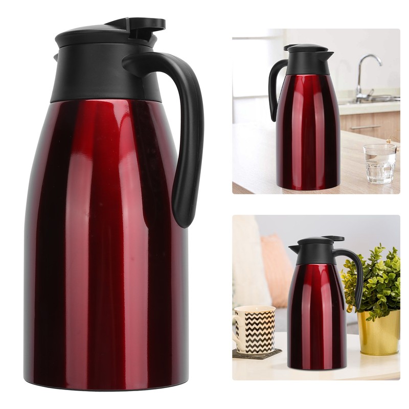 2L Insulation Pot Stainless Steel Vacuum Thermal Kettle Jug for