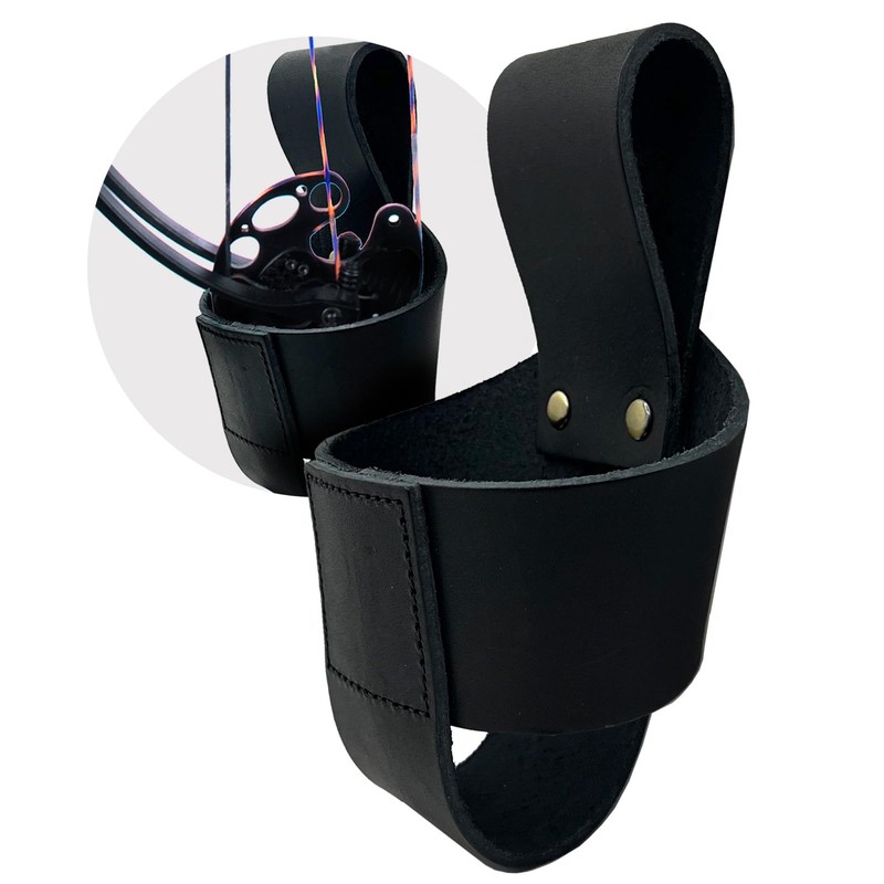 Della Stella Compound Bow Belt Holder Bag for Resting, Standing,