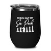 Chess Black Edition Wine Tumbler 12oz - Check Out My
