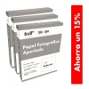 Papel Fotográfico Aperlado 300 Hojas 6x8 (3 Pack) Blanco