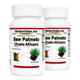 Saw Palmetto Pygeum Ciruelo Africano Suplemento Hombre