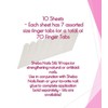 SHEBA NAILS Silk Nail Wrap Self-Adhesive Pre Cut Fingers -