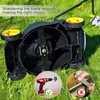 Calsoling Lawnmower Blade Sharpener with Steel Backing,Universal Multi-Sharp Rotary Lawn