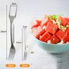 Eniyou Watermelon Cutter 2-in-1 Watermelon Cutter Fork 2-in-1 Watermelon Fork
