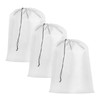 sourcing map 3pcs Laundry Bag With Drawstring Closure 28" x
