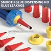 Caulking Tool Kit, Rubber Caulking Kit Reusable Caulking Nozzle Applicator